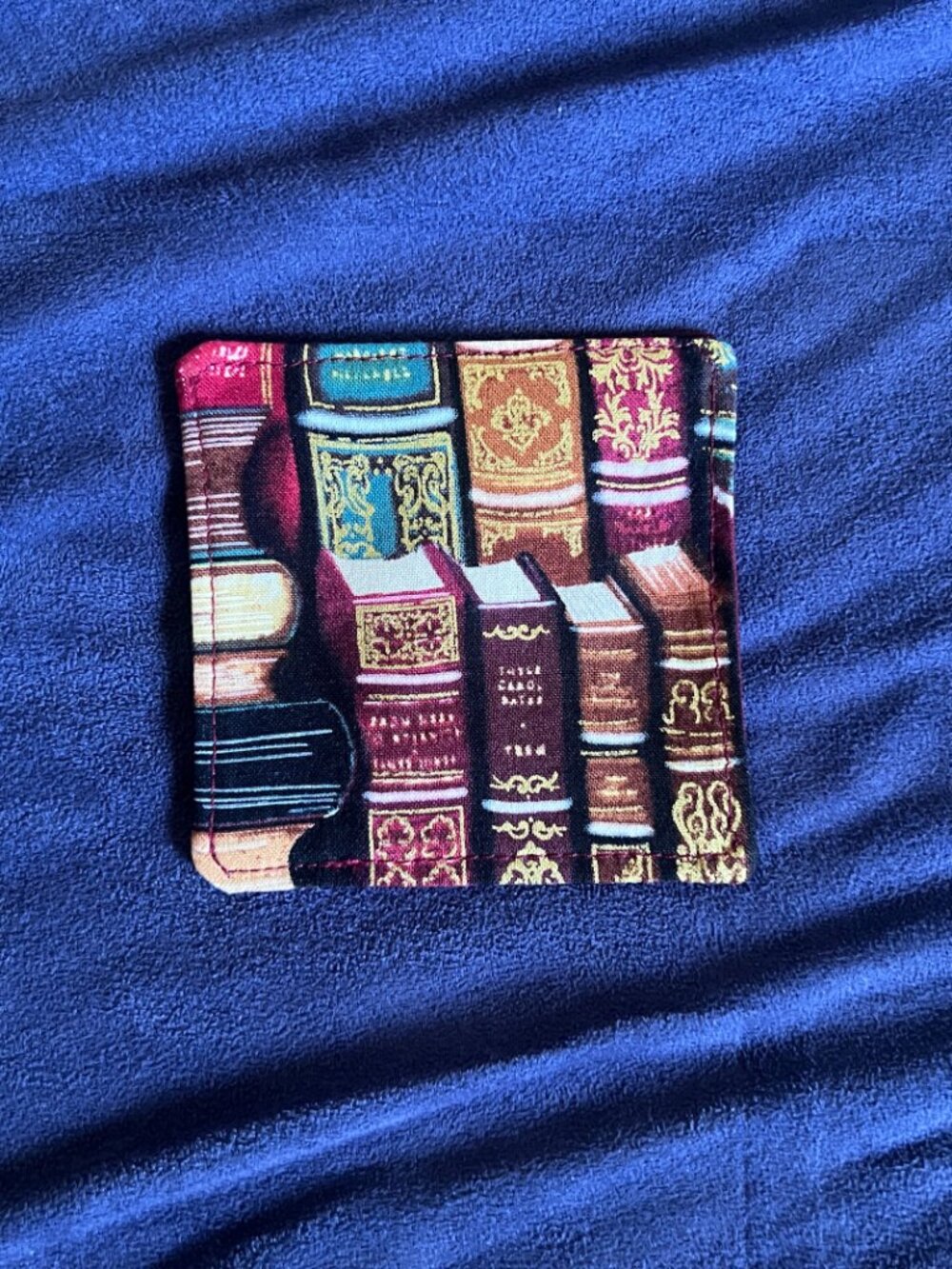 NWOT Book Sleeve & e-Reader Pouch, Button Closure, Front Pocket, Bookmark - Picture 13 of 14